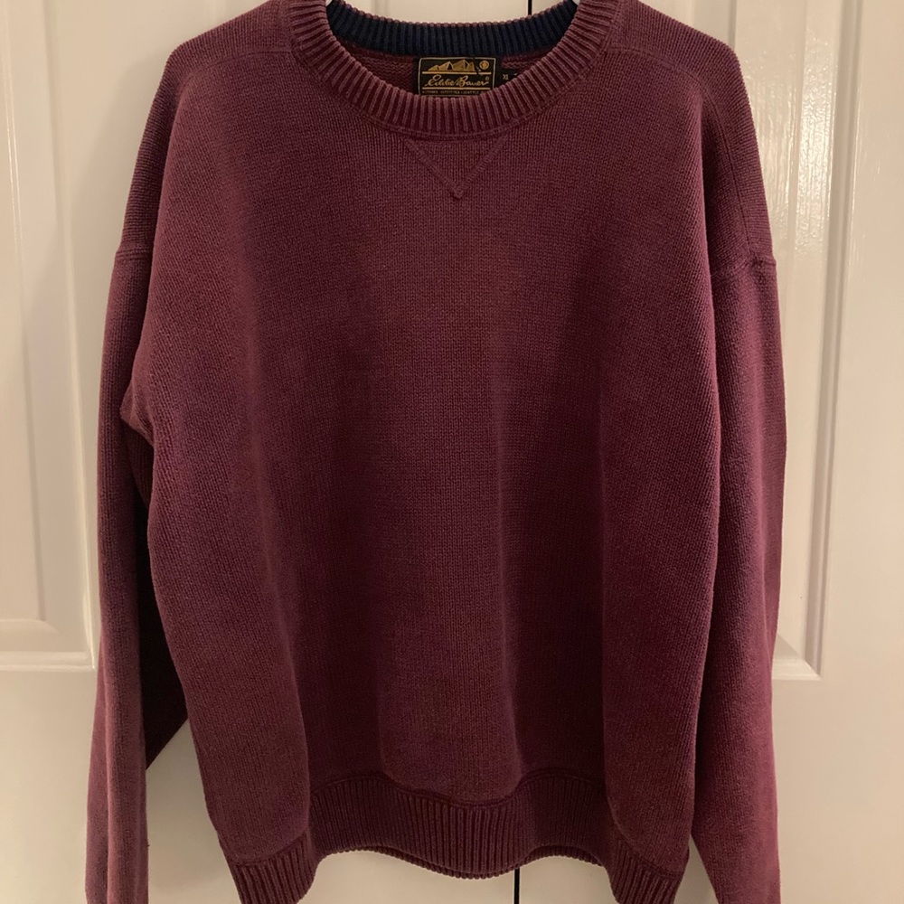 Eddie Bauer sweater.